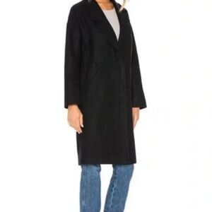 Kendall & Kylie Black Trench Coat